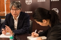 G-SHOCK 35th Anniversary_Kazuo Kashio Meeting _Photo Credit_ Ryan Muir